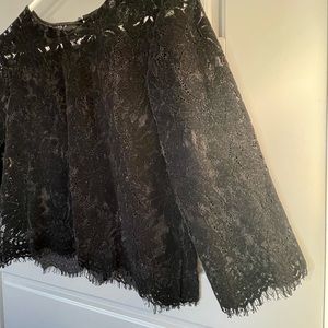 Zara Lace Quarter Sleeve
